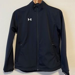 Under armor Girls UA Hockey Softshell Jacket size YXL black